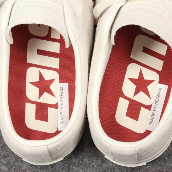 CONVERSE ONE STAR OX Red White Beige Suede Sneakers Shoes Men's Size 11.5 - Picture 11 of 12